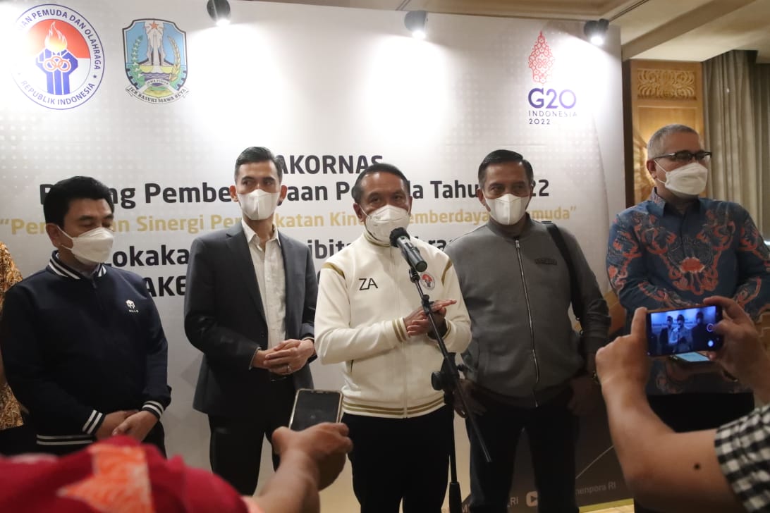 Gelorakan Sukses DBON, Kemenpora Gelar Lokakarya Pembibitan Olahraga dan Rakernas  Bapopsi