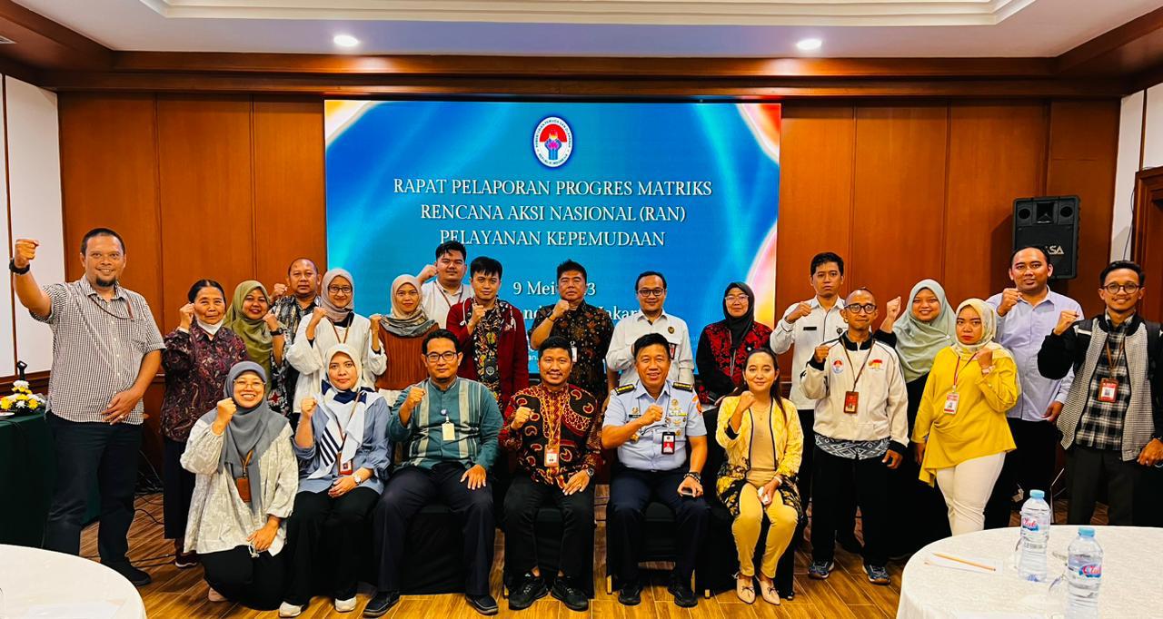 Kemenpora Koordinasikan Evaluasi Implementasi Pelayanan Kepemudaan Lintas Sektoral.