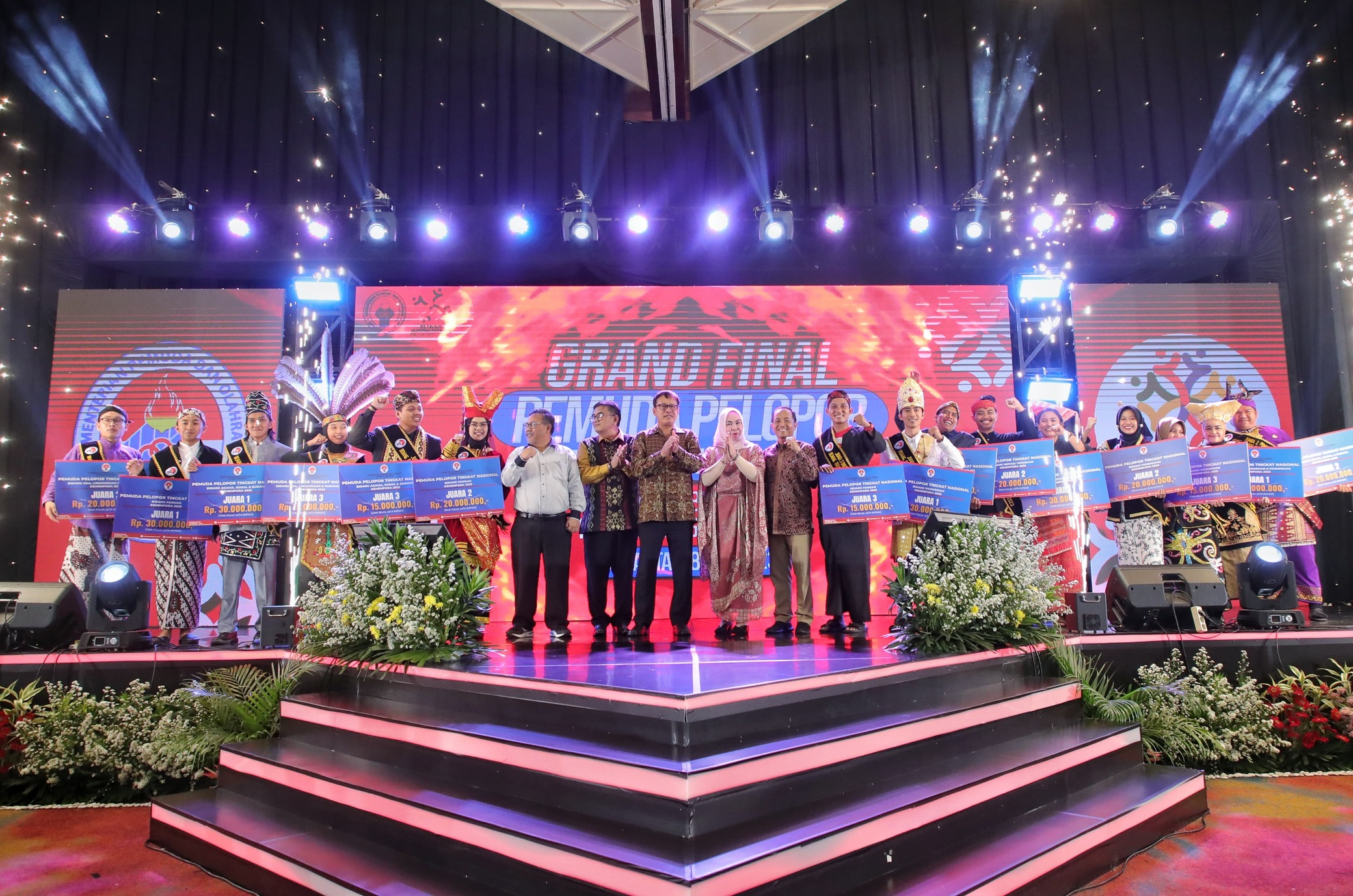 Grand Final Pemilihan Pasangan Pemuda Inspiratif dan Berprestasi serta Pemilihan Pemuda Pelopor 2023, Kemenpora Dukung Gerak Langkah Para Juara