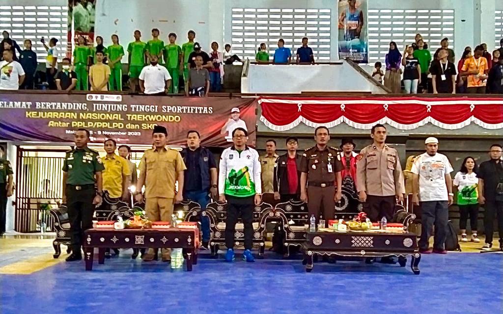 Ajang Lahirnya Talenta Atlet Muda, Kejuaraan Nasional antar PPLP/PPLPD/SKO Cabang Olahraga Taekwondo Tahun 2023 Digelar Di Provinsi Nusa Tenggara Barat