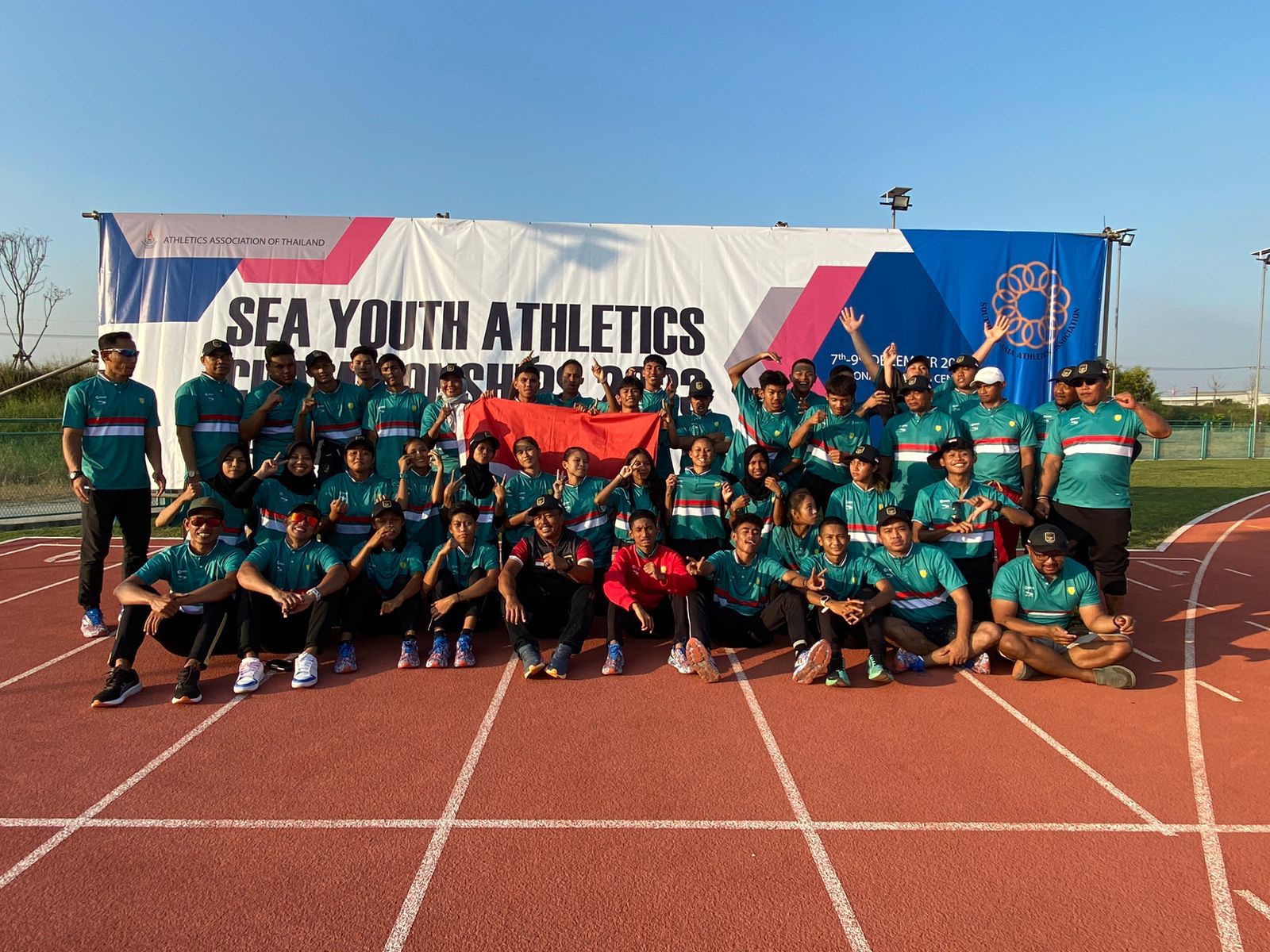 Lampaui Target, Tim Pelajar Atletik Indonesia Tembus Peringkat Tiga Besar 15th Sea Youth Athletics Championship 2023