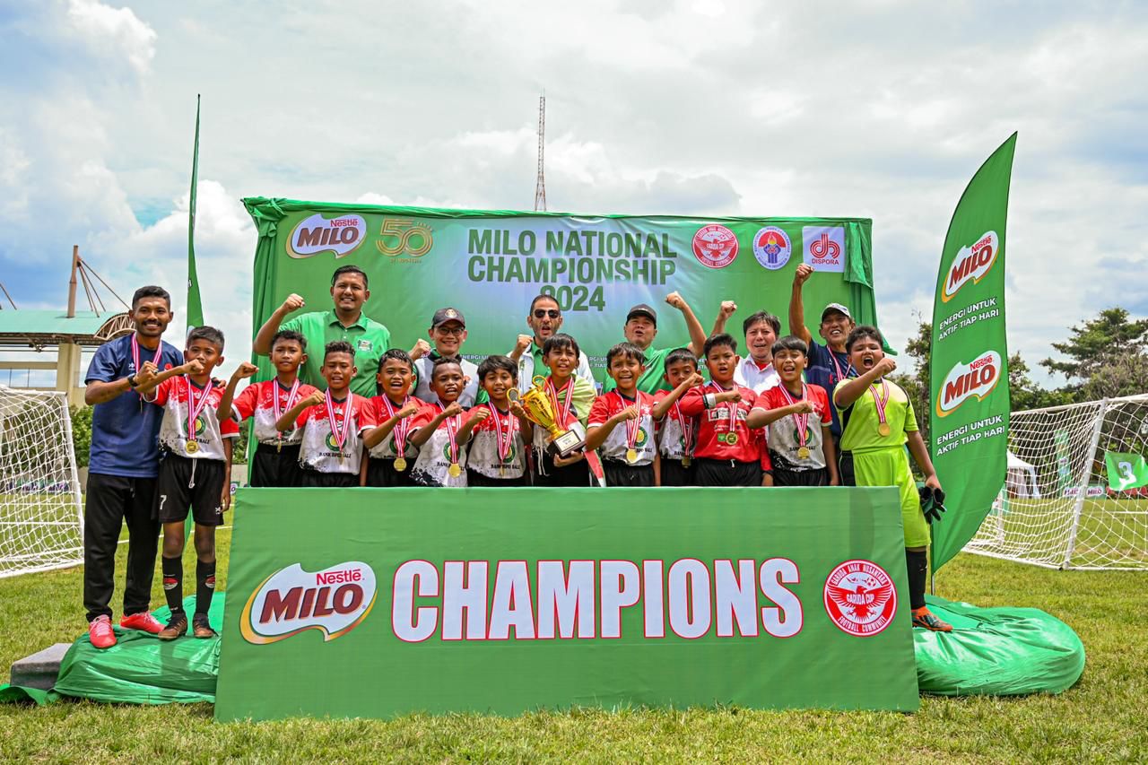 Kemenpora RI Hadiri Turnamen Garuda Cup Milo National Championship 2024