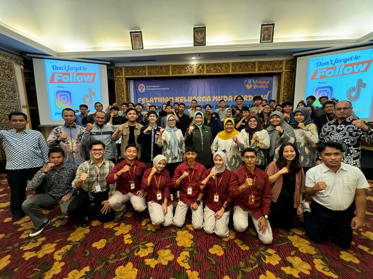 Antusias Peserta Mengikuti Pelatihan Keluarga Muda Berdaya