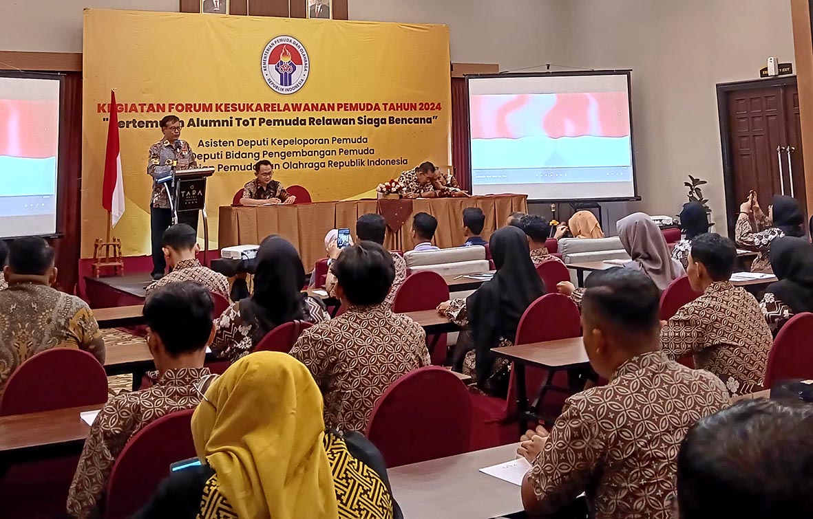 Gelar Forum Kesukarelawanan Pemuda, Kemenpora Ingin Tingkatkan Jiwa Kesukarelawanan Pemuda Hadapi Bencana