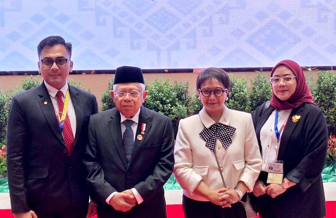 Di KTT ASEAN, Wapres Ma'ruf Amin Dorong Peran Pemuda Sebagai Agen Perubahan Membangun Masa Depan ASEAN Yang Lebih Baik.