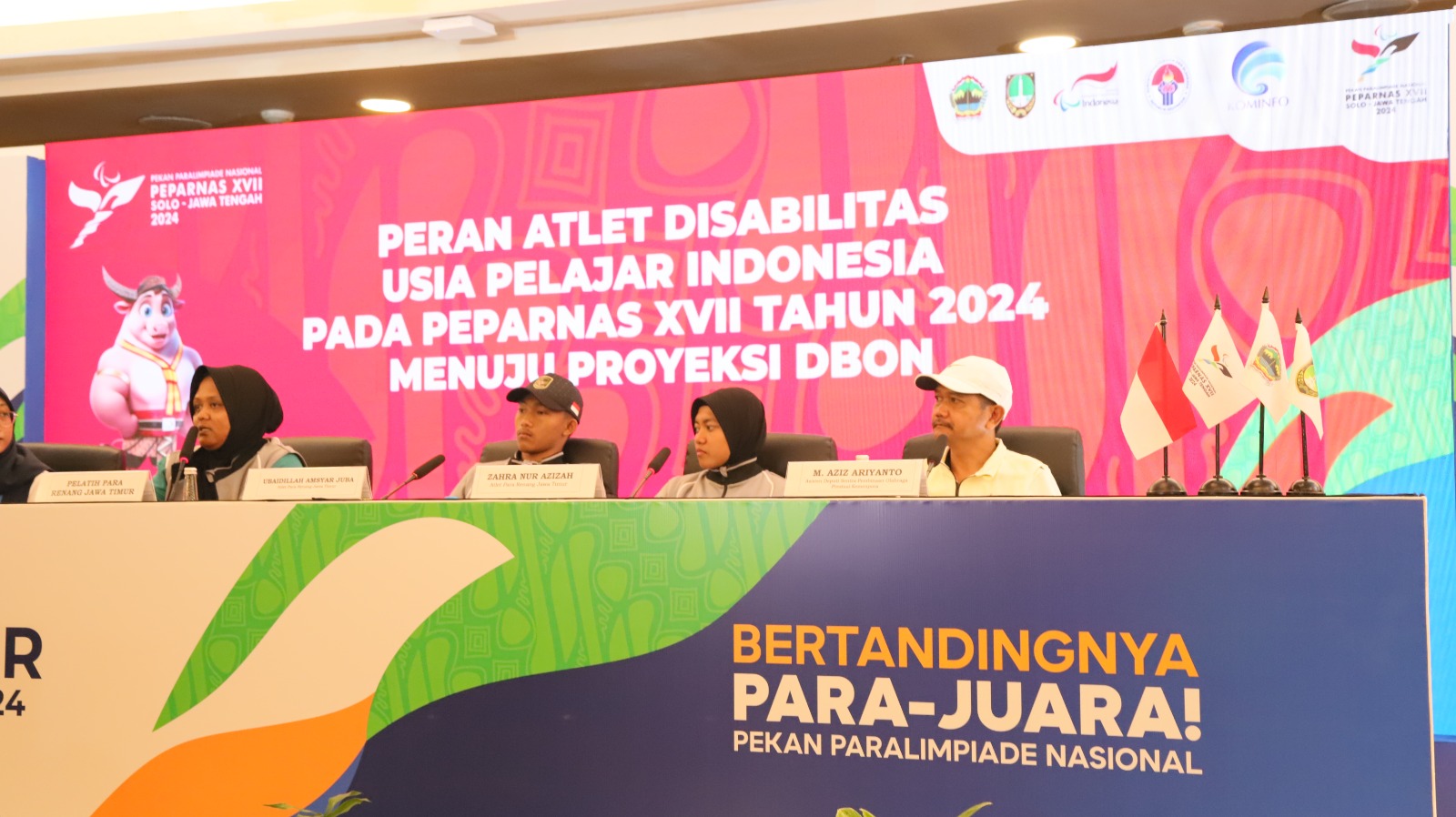 Peran Atlet Disabilitas Usia Pelajar Indonesia pada PEPARNAS XVII 2024, Kemenpora RI Hadir Mendukung