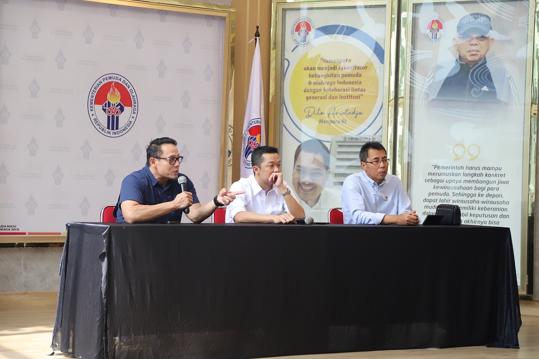 Kemenpora RI Gelar Press Conference Asian School Football U-18 Solo