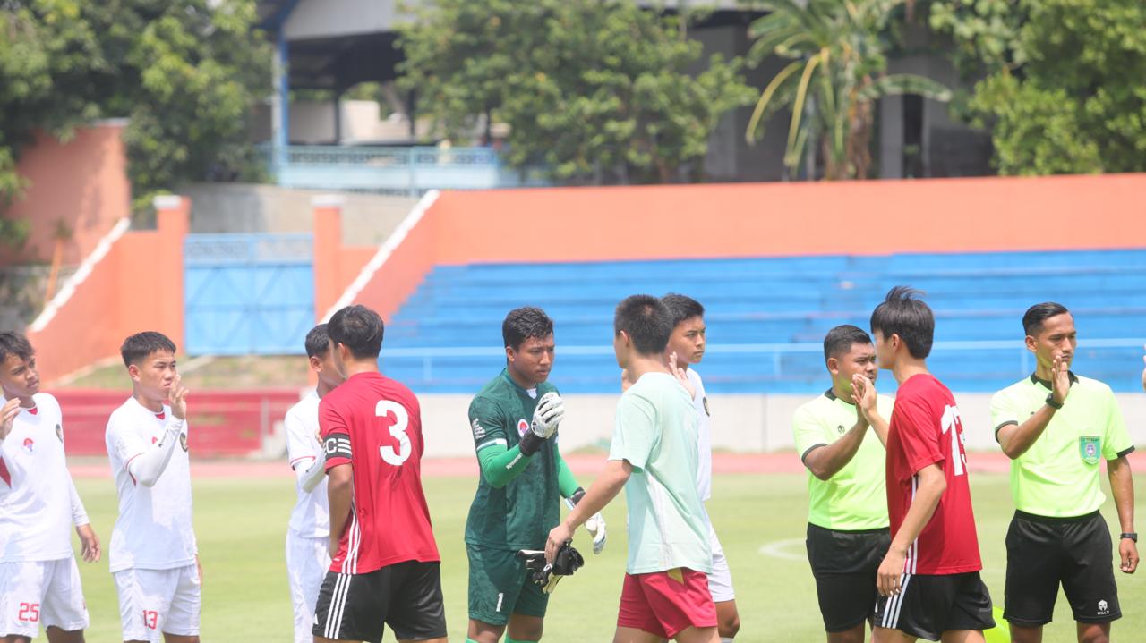 Indonesia Menahan Tiongkok Dengan Score Kacamata Di Stadion UNS