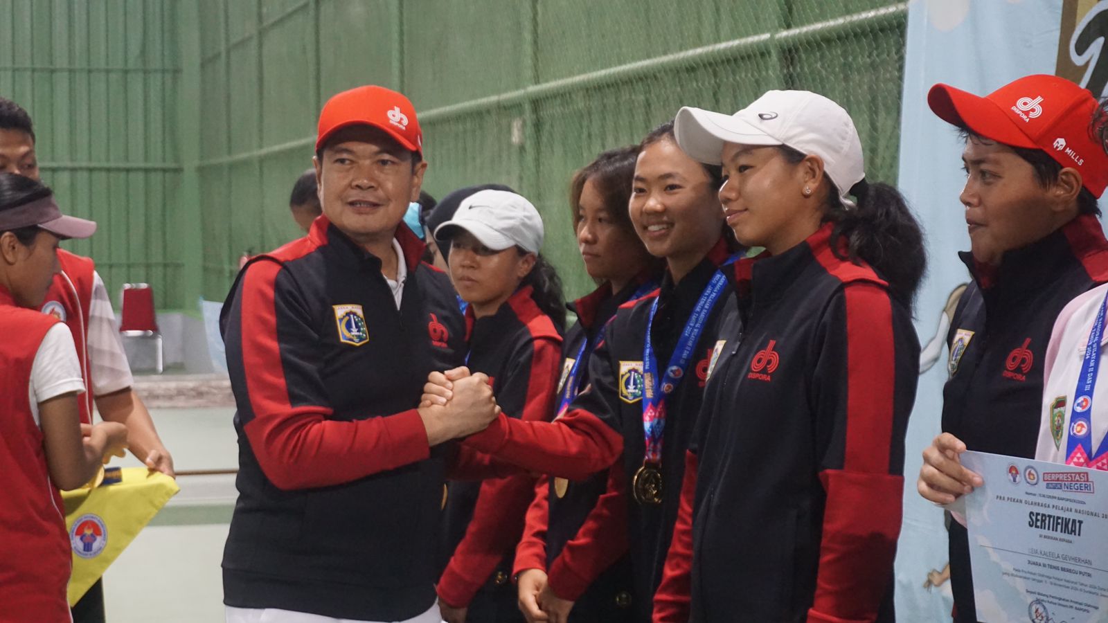 Final! Cabor Tenis dan Tinju Usai Pertama di Hari ke-5 PRA POPNAS Zona II & III Solo Tahun 2024.