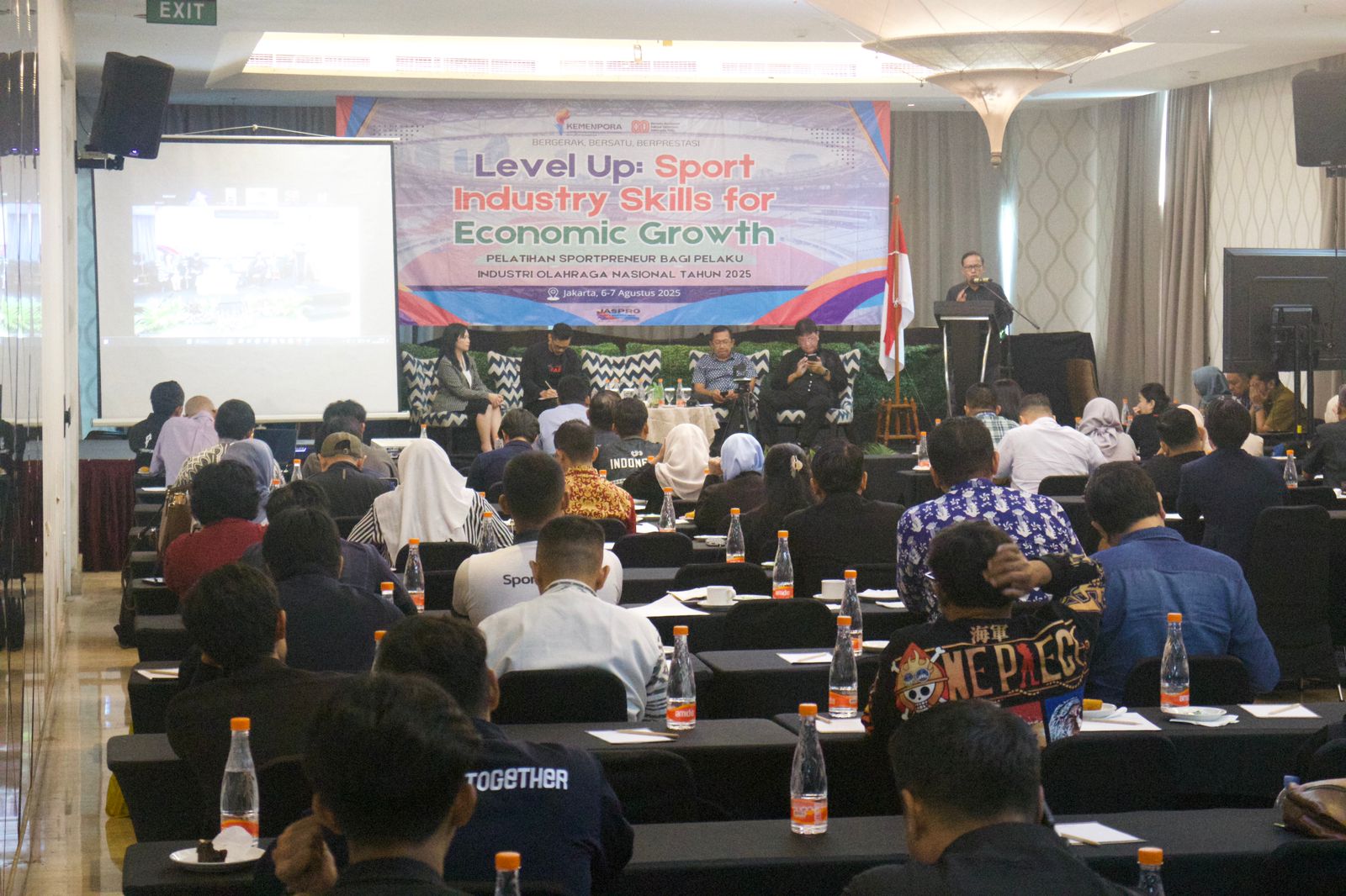 Kemenpora Gelar Pelatihan Sportpreneur: 30 Persen Masyarakat Indonesia yang Berolahraga adalah Pasar Besar Bagi Para Pelaku Industri Olahraga