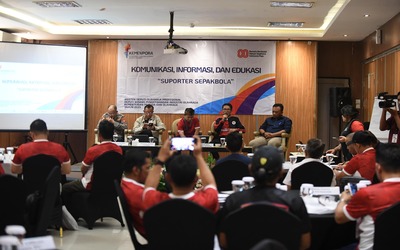 Kemenpora Gelar Komunikasi Informasi dan Edukasi Suporter Sepakbola  di Samarinda