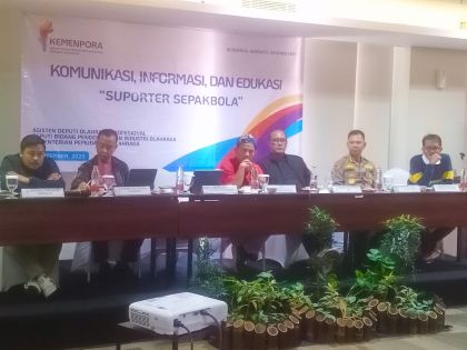 Kemenpora Gelar Edukasi Suporter Sepakbola di Malang