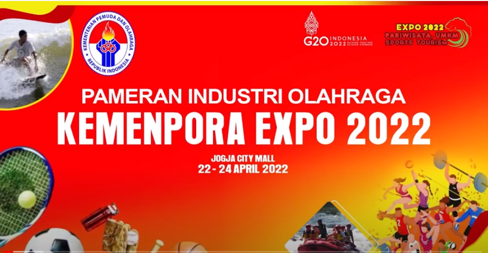 Pameran Industri Olahraga Kemenpora Expo 2022