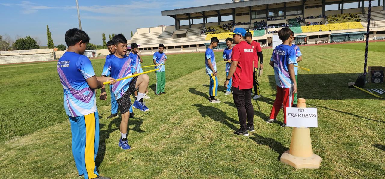 Tes Identifikasi Bakat Cabang Olahraga Atletik Tahun 2024 di Kabupaten Kendal